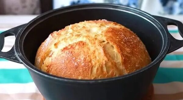 4-Ingredient Homemade Bread