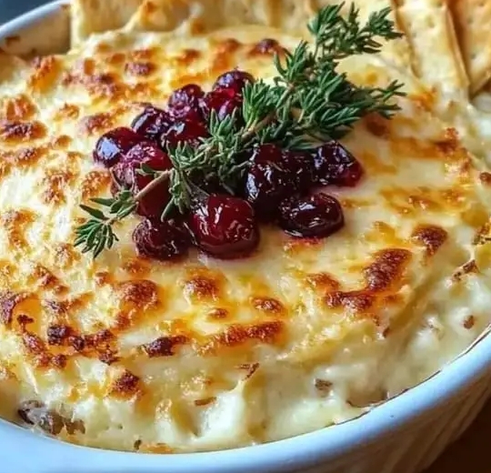 Cranberry-White Cheddar Bake